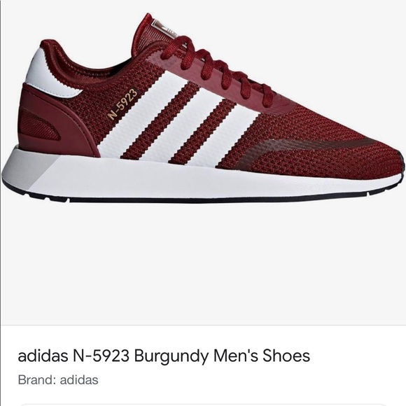 adidas n 5923 burgundy